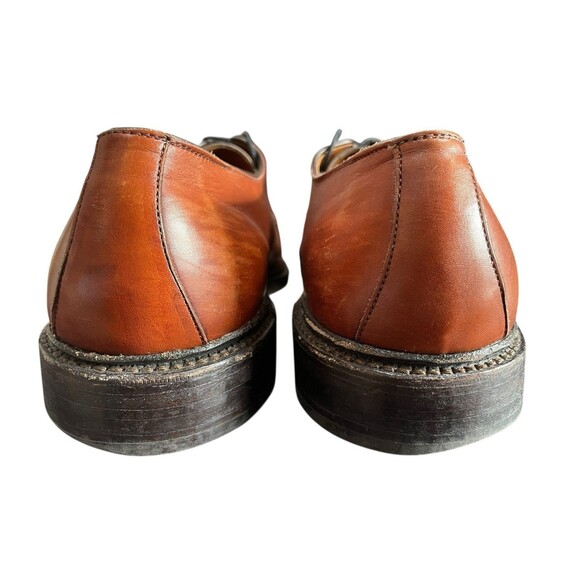 $425 Allen Edmonds Men 10D WALTON Chili Brown Leather Dress DERBY Shoes main image 7